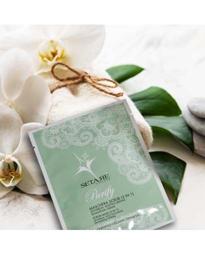 Purify - maschera scrub 2 in 1
